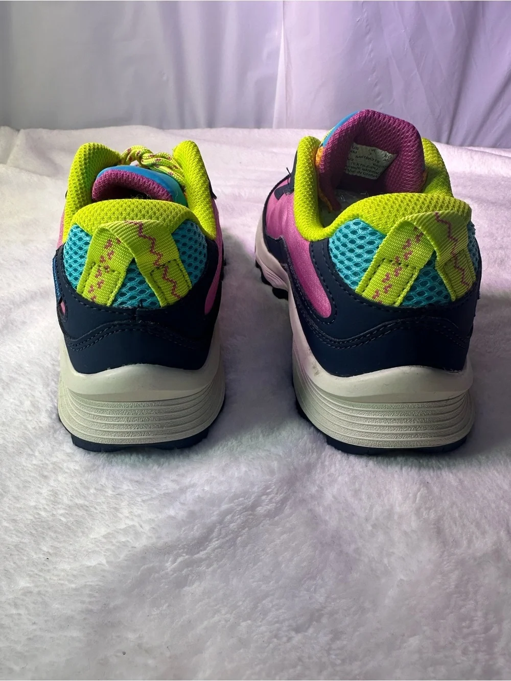 Merrell Kids Pink Multi-Color Trail Sneaker